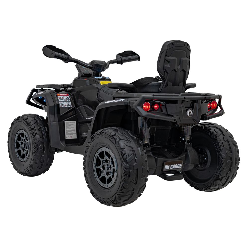Quad Can Am Outlander ATV z Pilotem Czarny