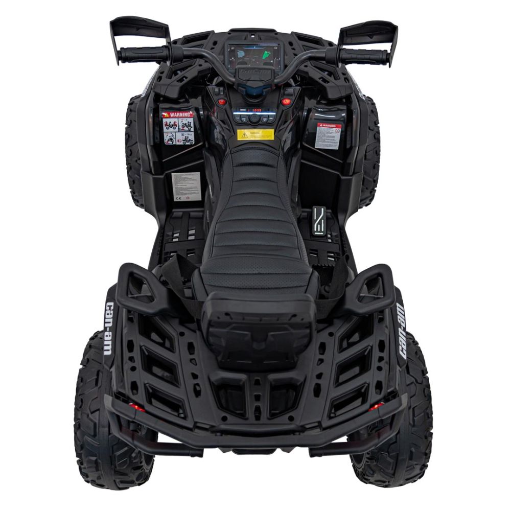 Quad Can Am Outlander ATV z Pilotem Czarny