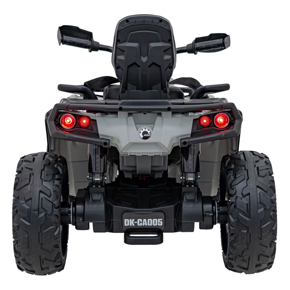 Quad Can Am Outlander ATV z Pilotem Szary