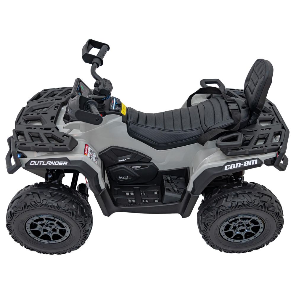 Quad Can Am Outlander ATV z Pilotem Szary