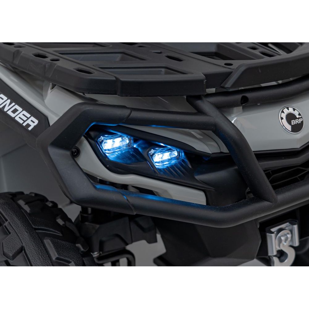 Quad Can Am Outlander ATV z Pilotem Szary