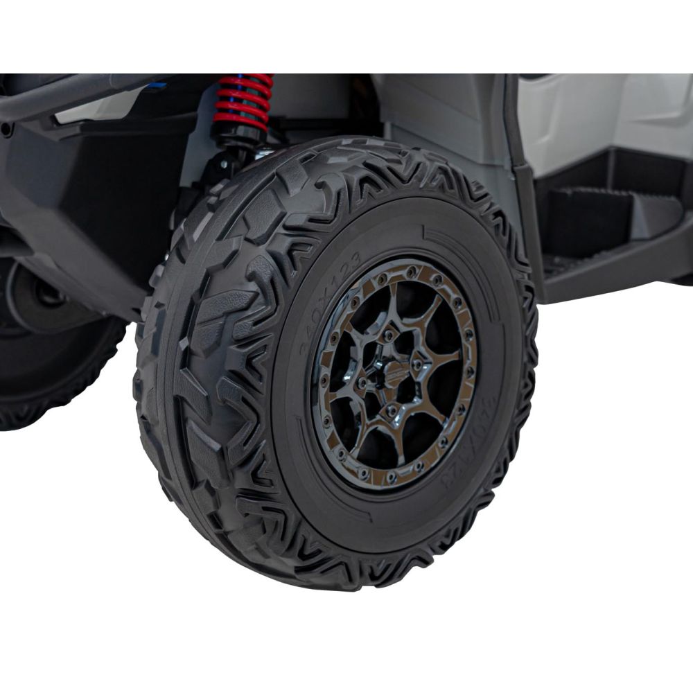 Quad Can Am Outlander ATV z Pilotem Szary