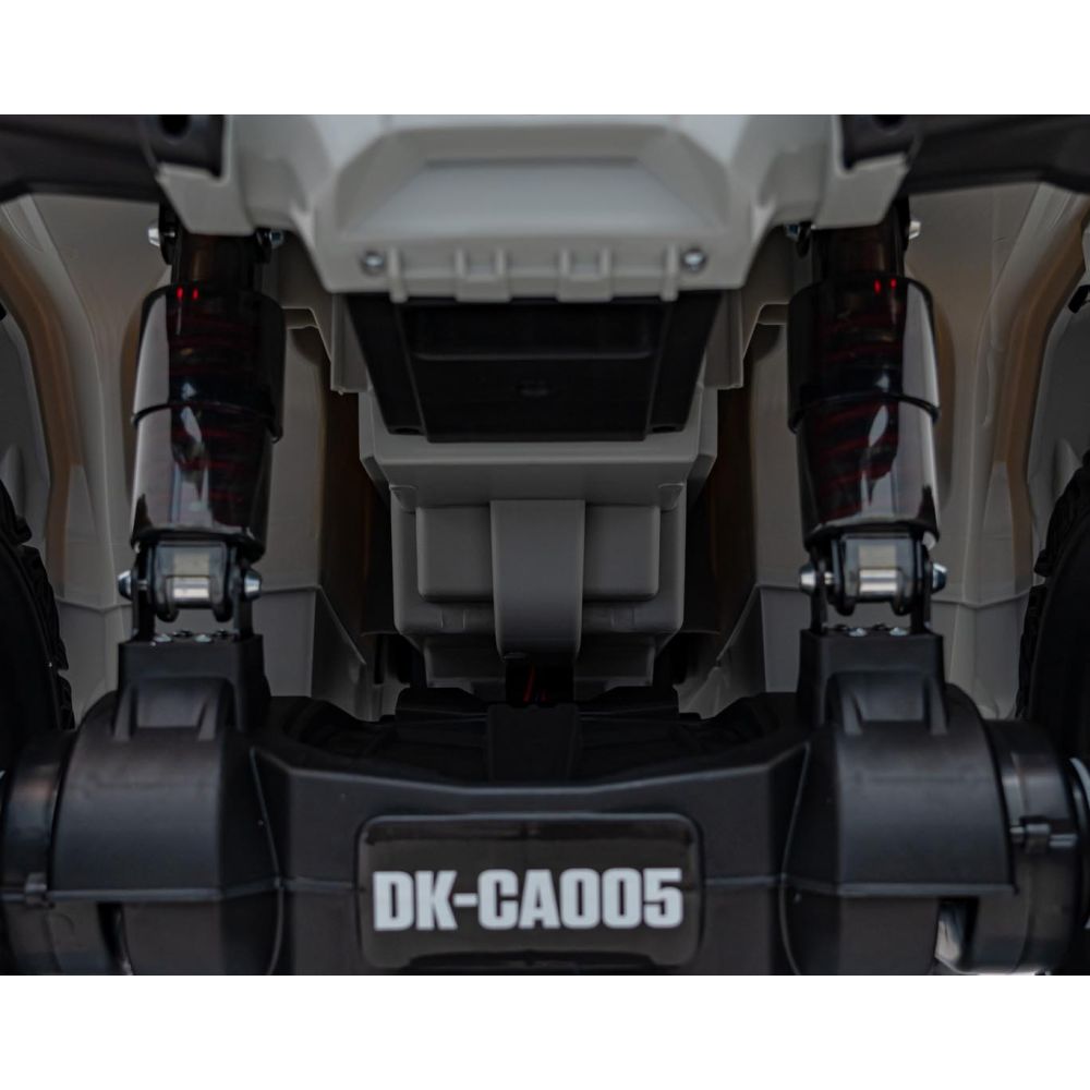 Quad Can Am Outlander ATV z Pilotem Szary