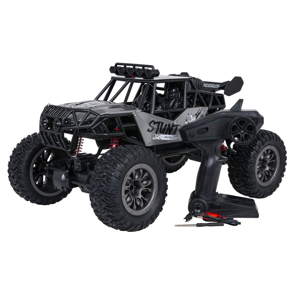 R/C Crawler STUNT Racing Szary 1:8