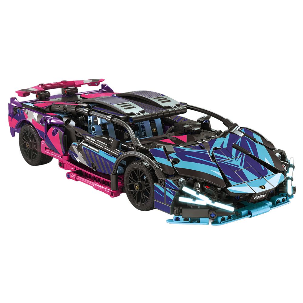 Klocki Auto Sportowe 1280el.