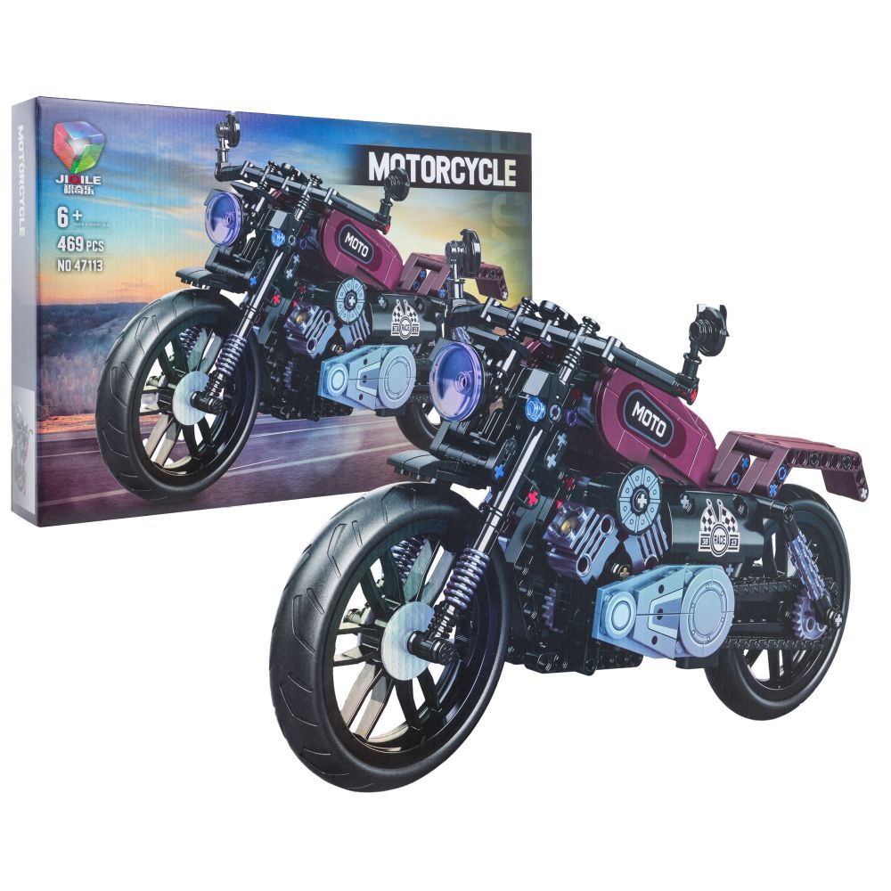Zestaw Klocków Motocykl 469el.