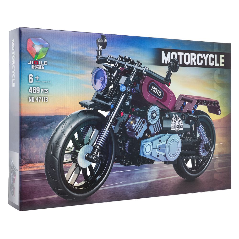 Zestaw Klocków Motocykl 469el.