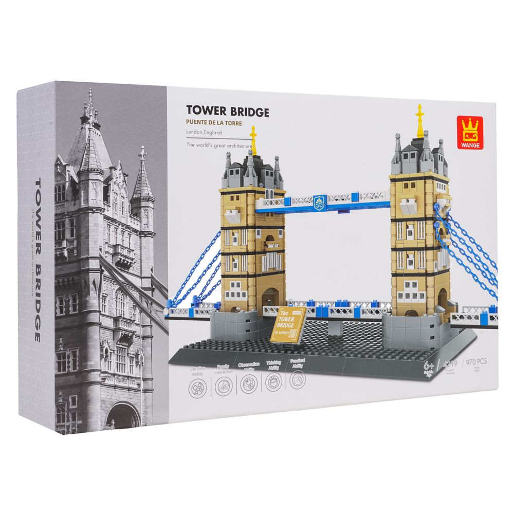 Zestaw Klocków Seria Budynki Tower Bridge 969el.