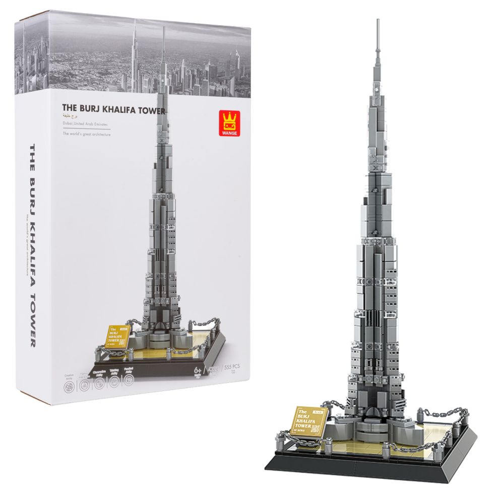 Zestaw Klocków Seria Budynki Burj Khalifa 555el.