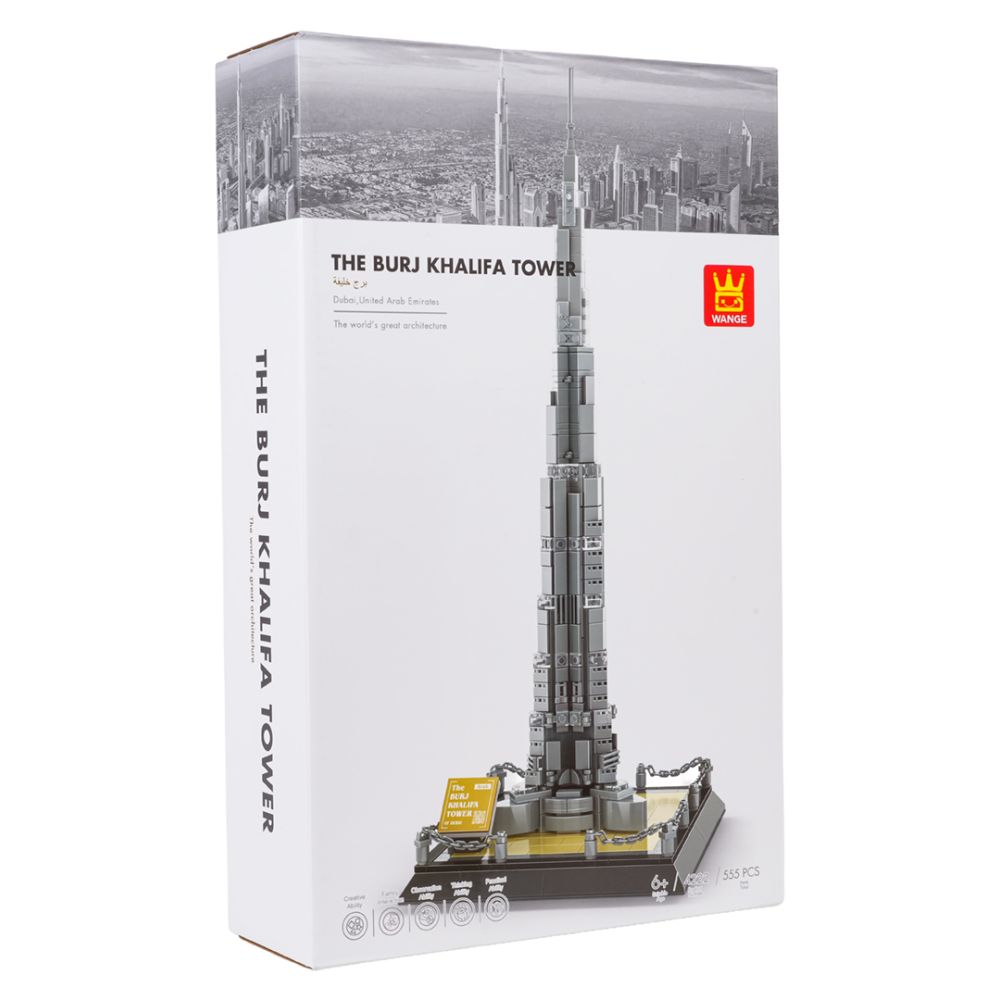 Zestaw Klocków Seria Budynki Burj Khalifa 555el.