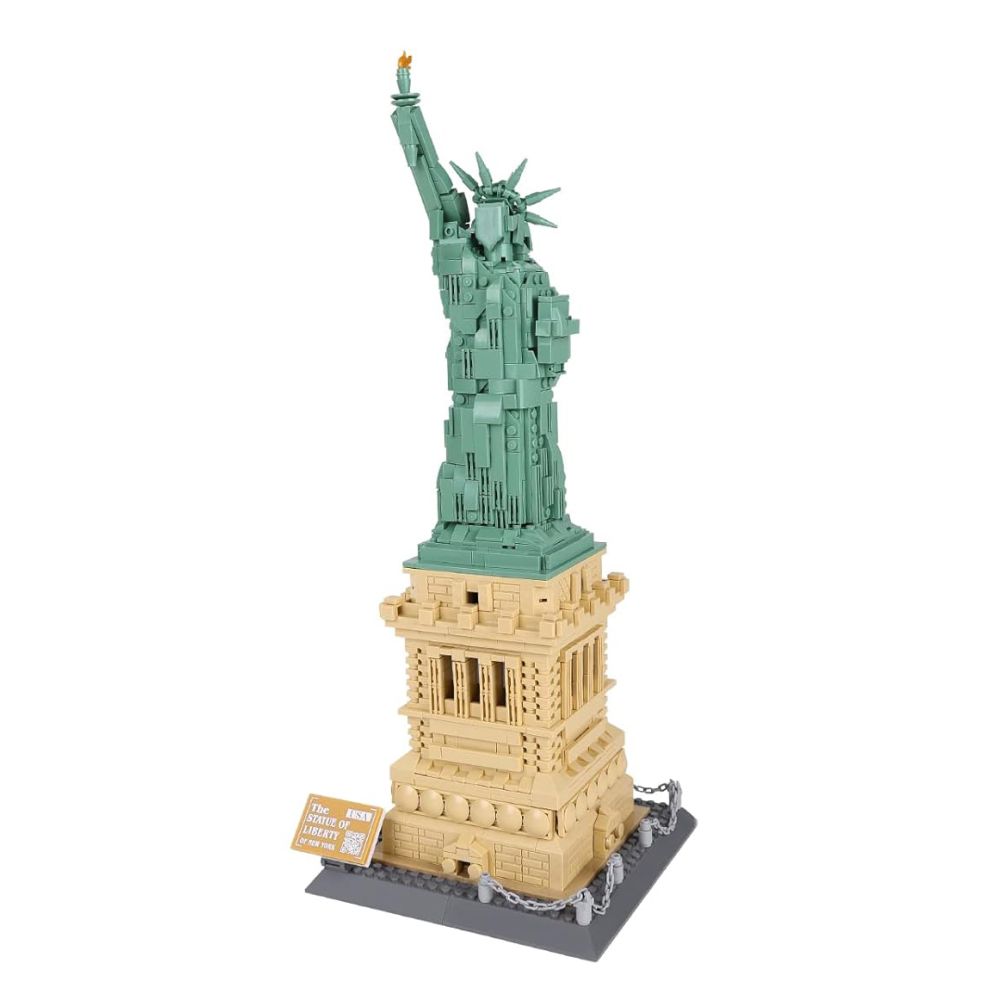 Zestaw Klocków Seria Budynki Statua Wolności 1409el.