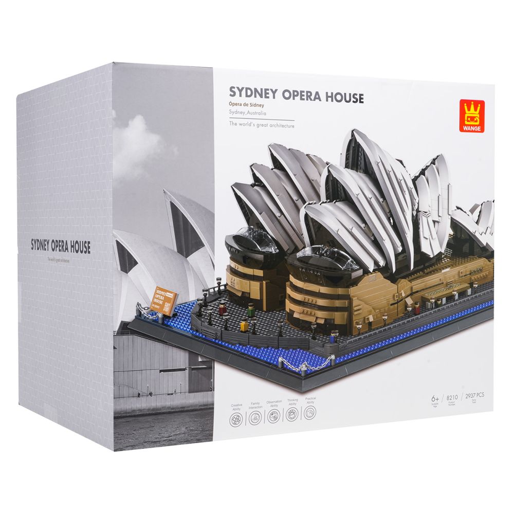 Zestaw Klocków Seria Budynki Opera Sydney 2937el.