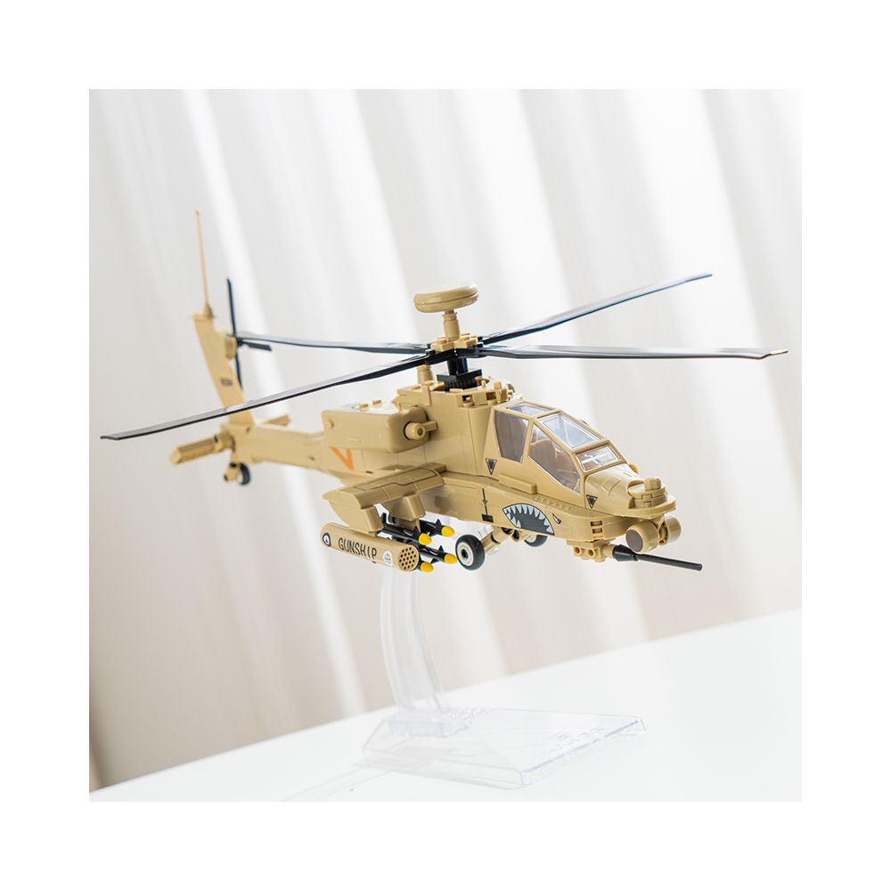 Zestaw Klocków Helikopter Wojskowy 255el.