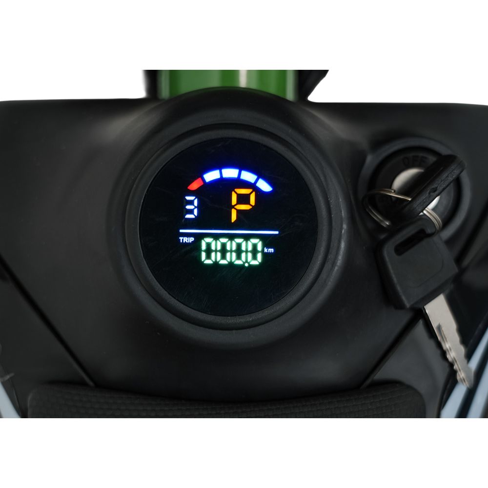 Pojazd Motor Elektryczny POWER TRAIL Zielony