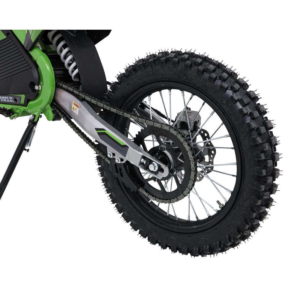Pojazd Motor Elektryczny POWER TRAIL Zielony