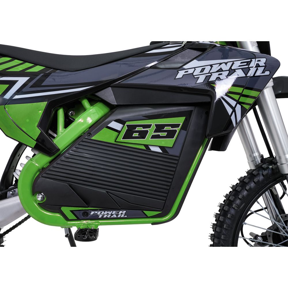 Pojazd Motor Elektryczny POWER TRAIL Zielony