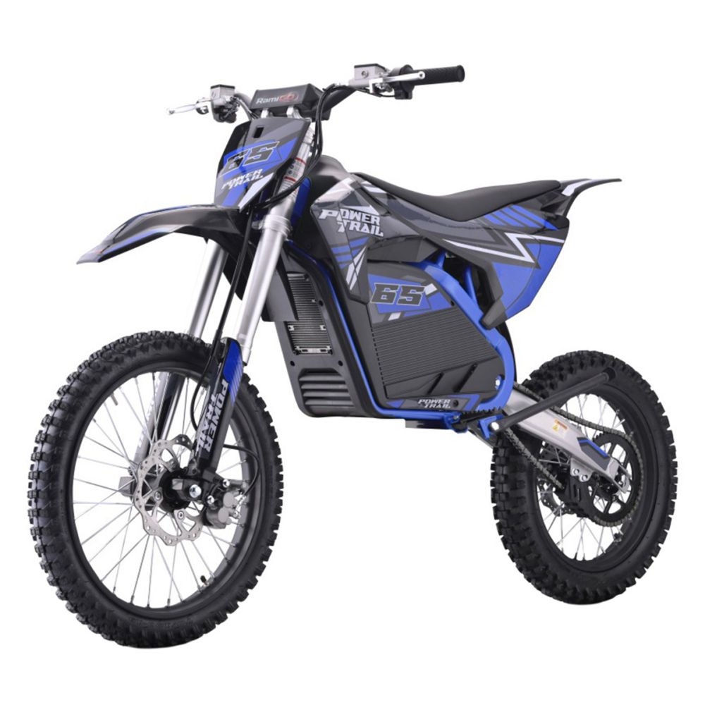 Pojazd Motor Elektryczny POWER TRAIL Niebieski