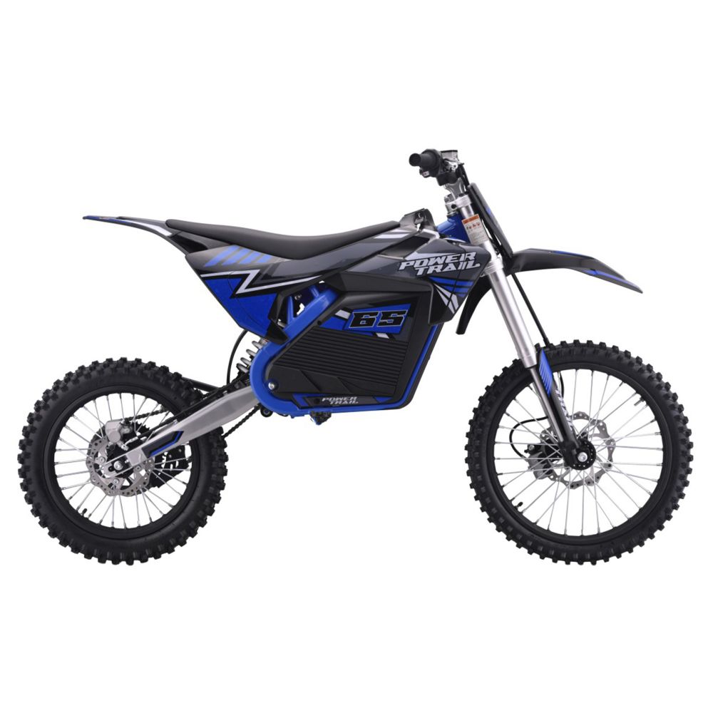 Pojazd Motor Elektryczny POWER TRAIL Niebieski