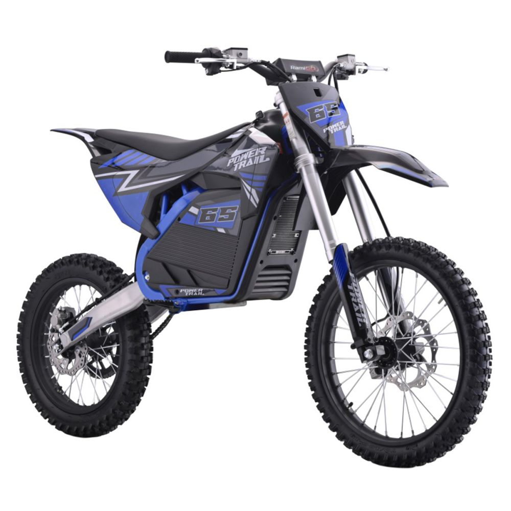Pojazd Motor Elektryczny POWER TRAIL Niebieski