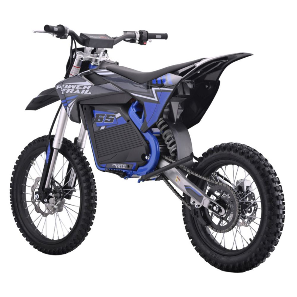 Pojazd Motor Elektryczny POWER TRAIL Niebieski