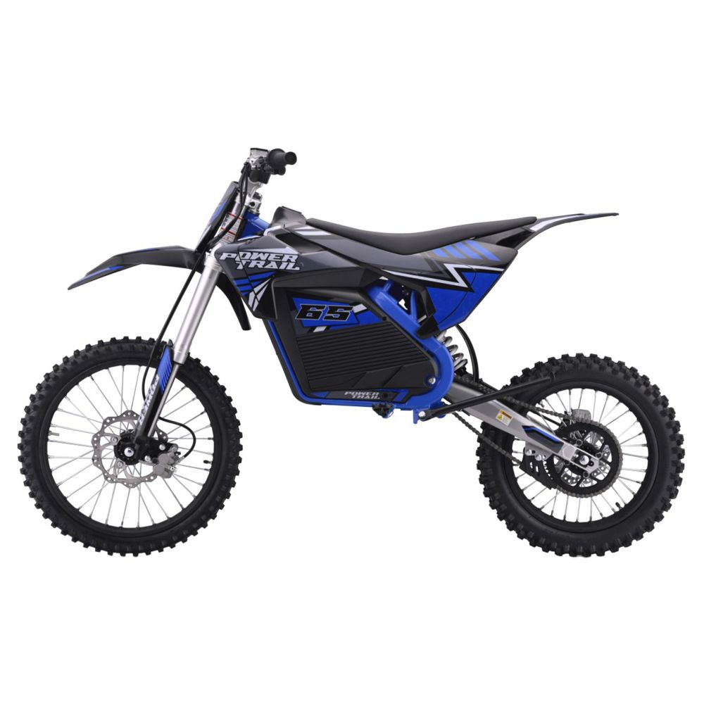 Pojazd Motor Elektryczny POWER TRAIL Niebieski