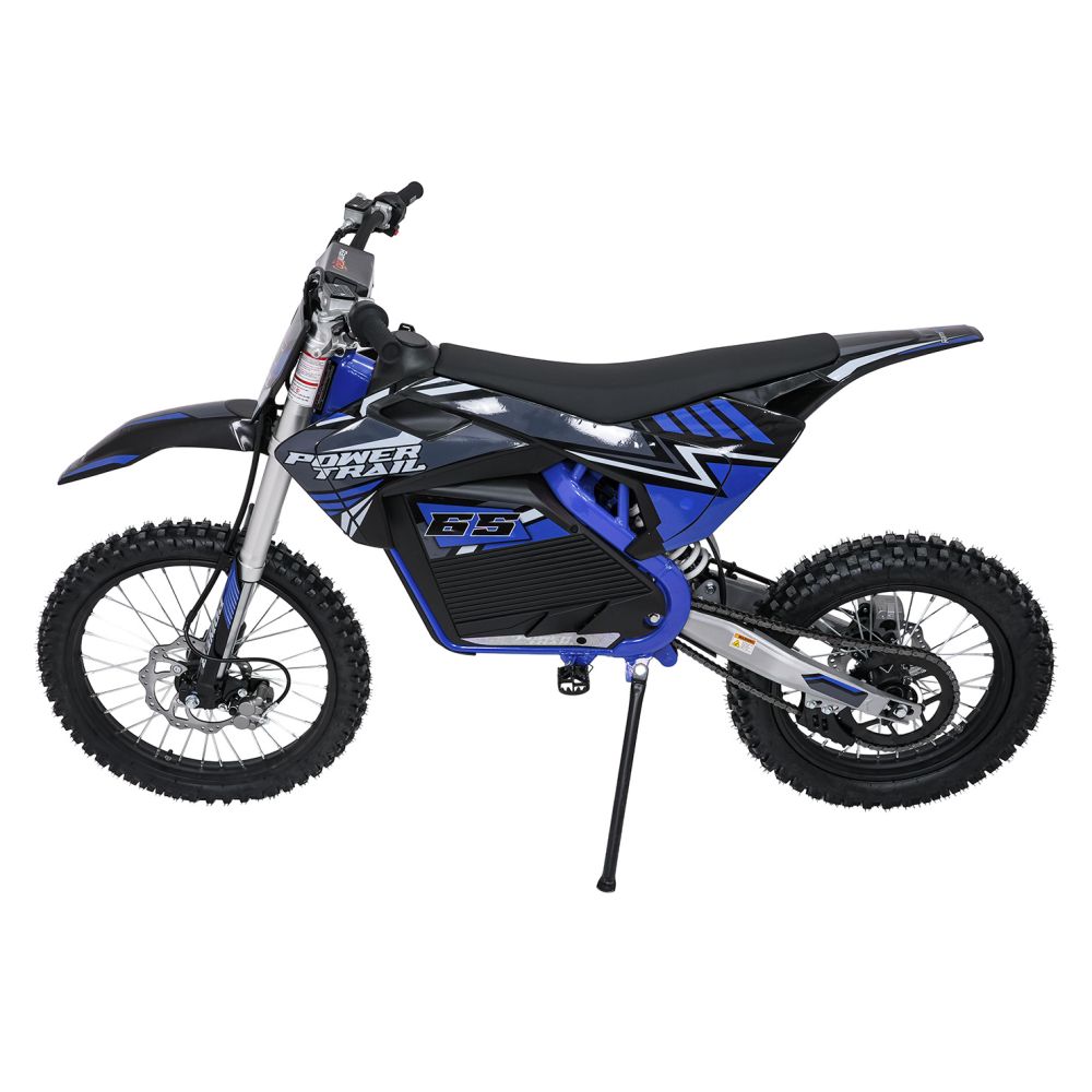 Pojazd Motor Elektryczny POWER TRAIL Niebieski
