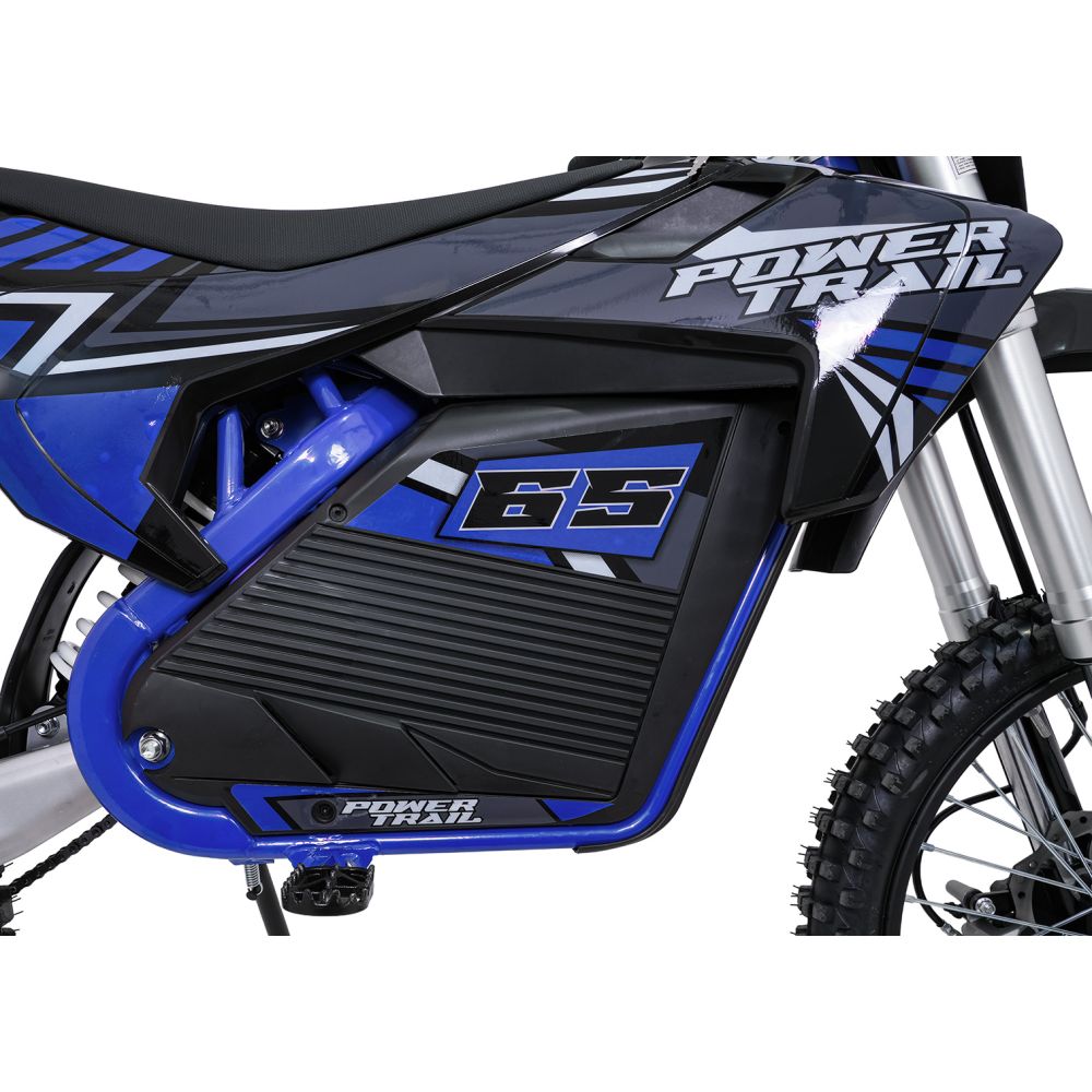 Pojazd Motor Elektryczny POWER TRAIL Niebieski