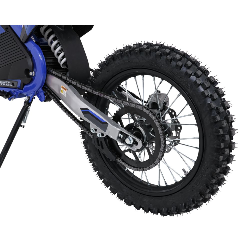 Pojazd Motor Elektryczny POWER TRAIL Niebieski