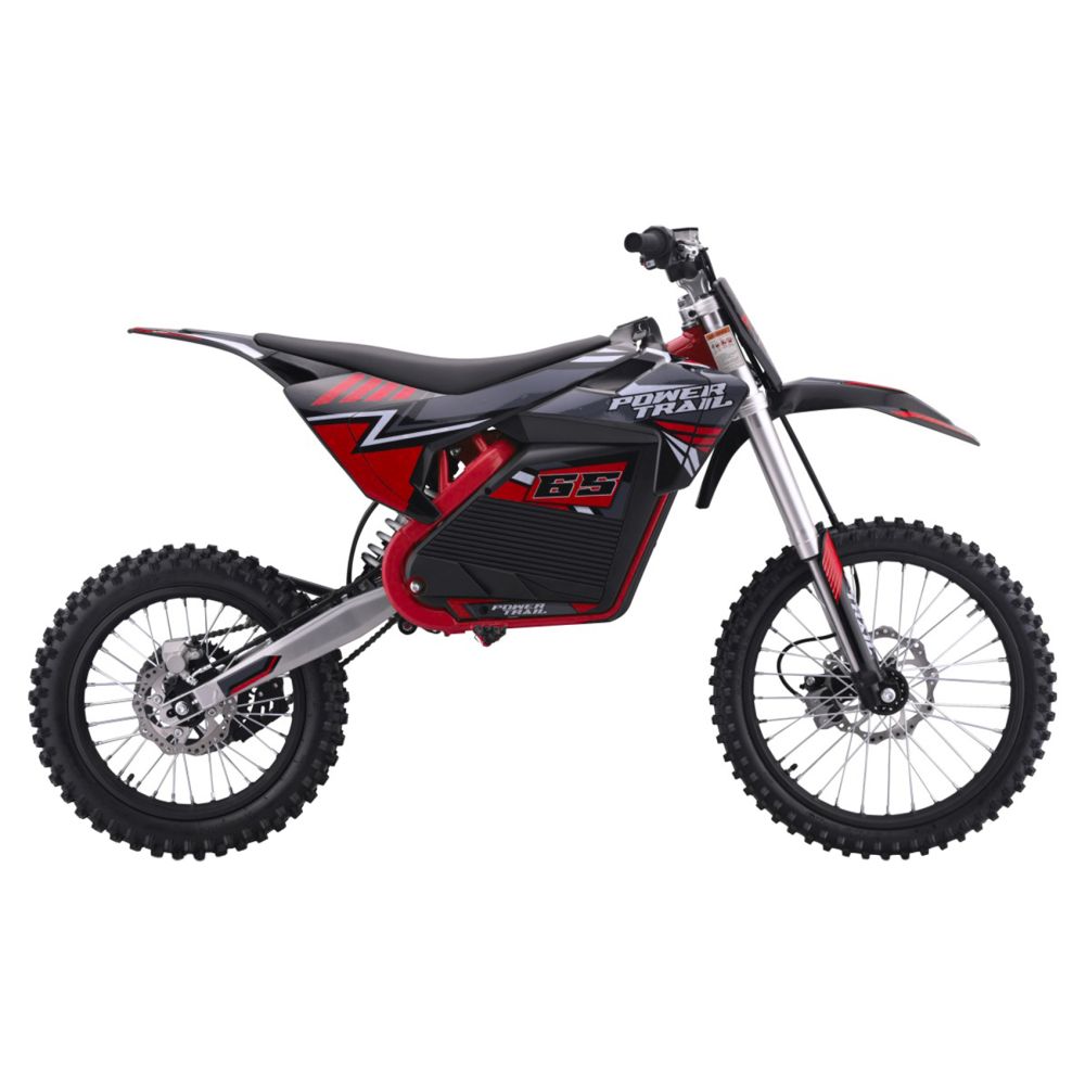 Pojazd Motor Elektryczny POWER TRAIL Czerwony