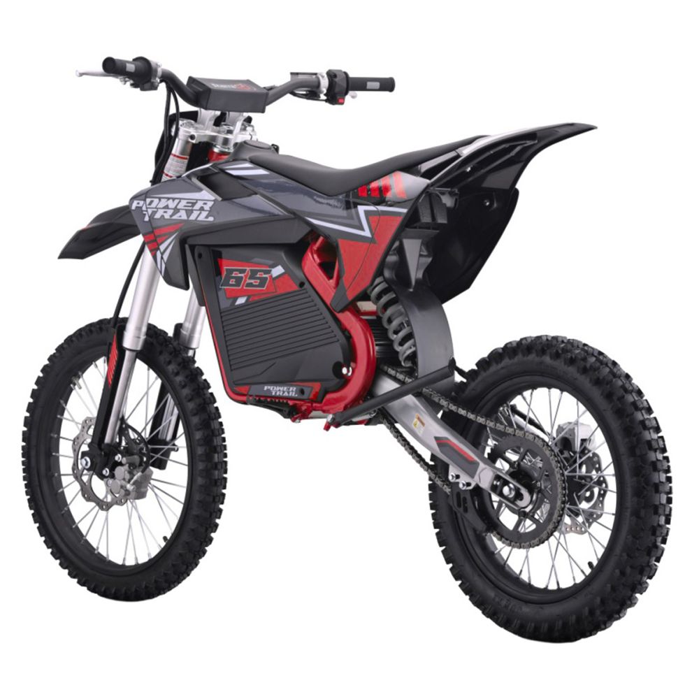 Pojazd Motor Elektryczny POWER TRAIL Czerwony