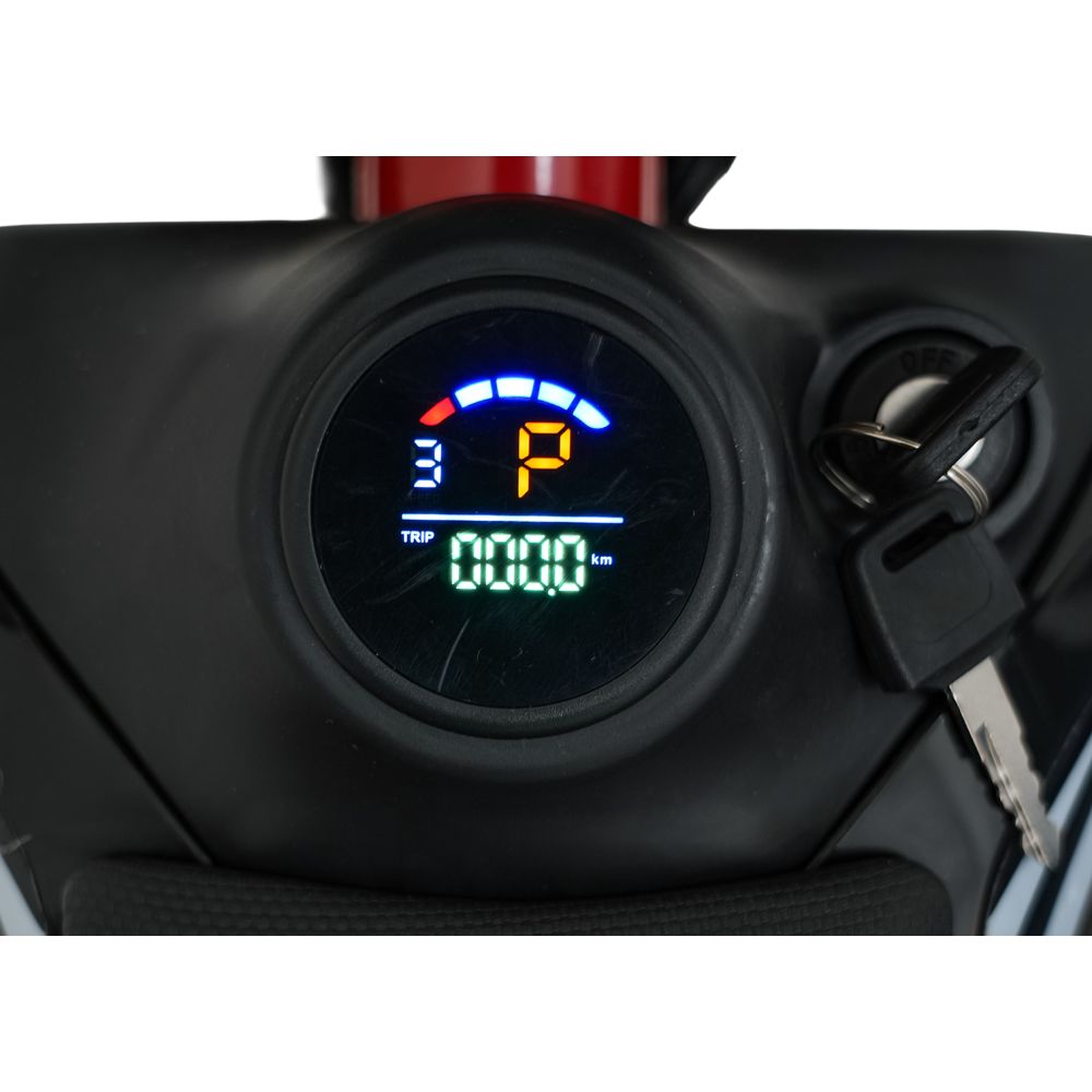 Pojazd Motor Elektryczny POWER TRAIL Czerwony
