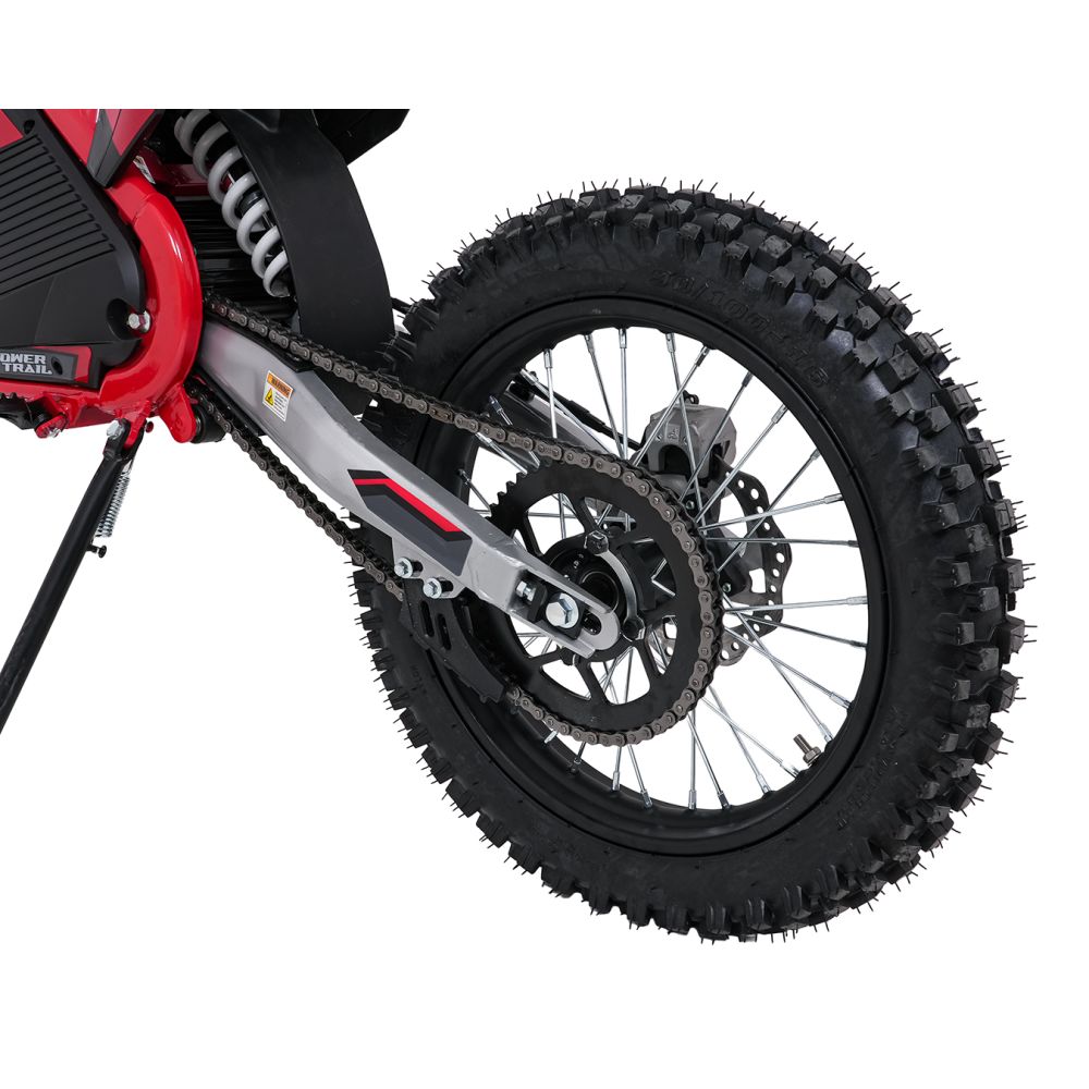 Pojazd Motor Elektryczny POWER TRAIL Czerwony