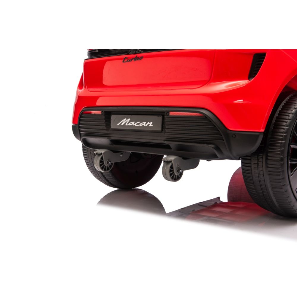 Pojazd Porsche Macan Czerwony