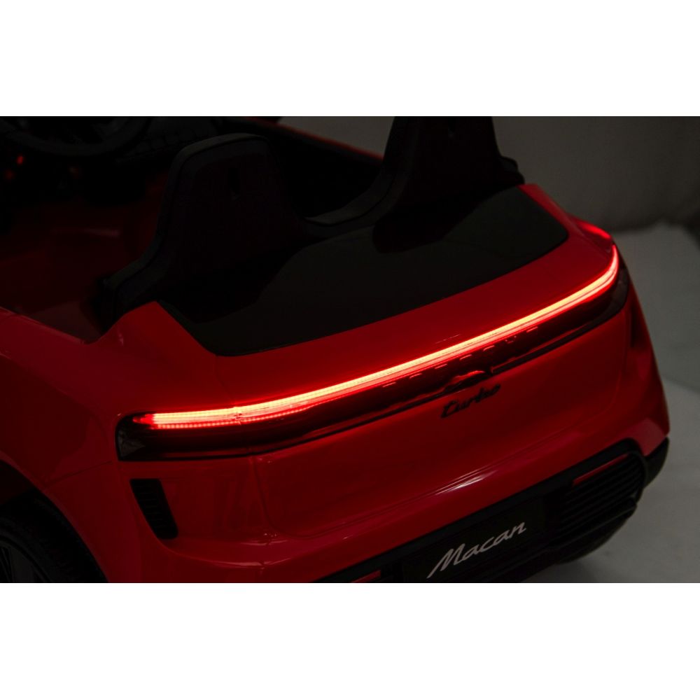 Pojazd Porsche Macan Czerwony