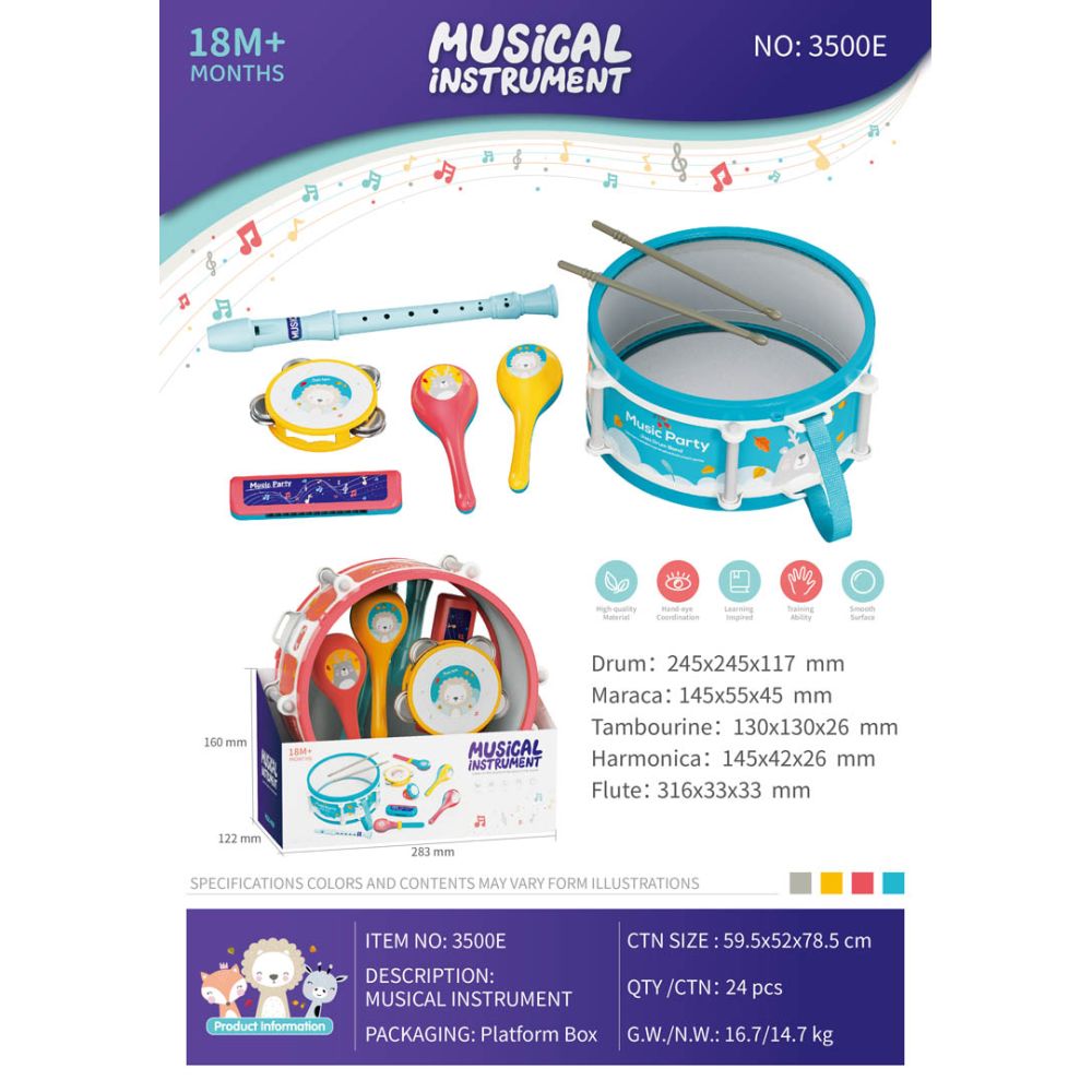 Zestaw Instrumentów dla Najmłodszych