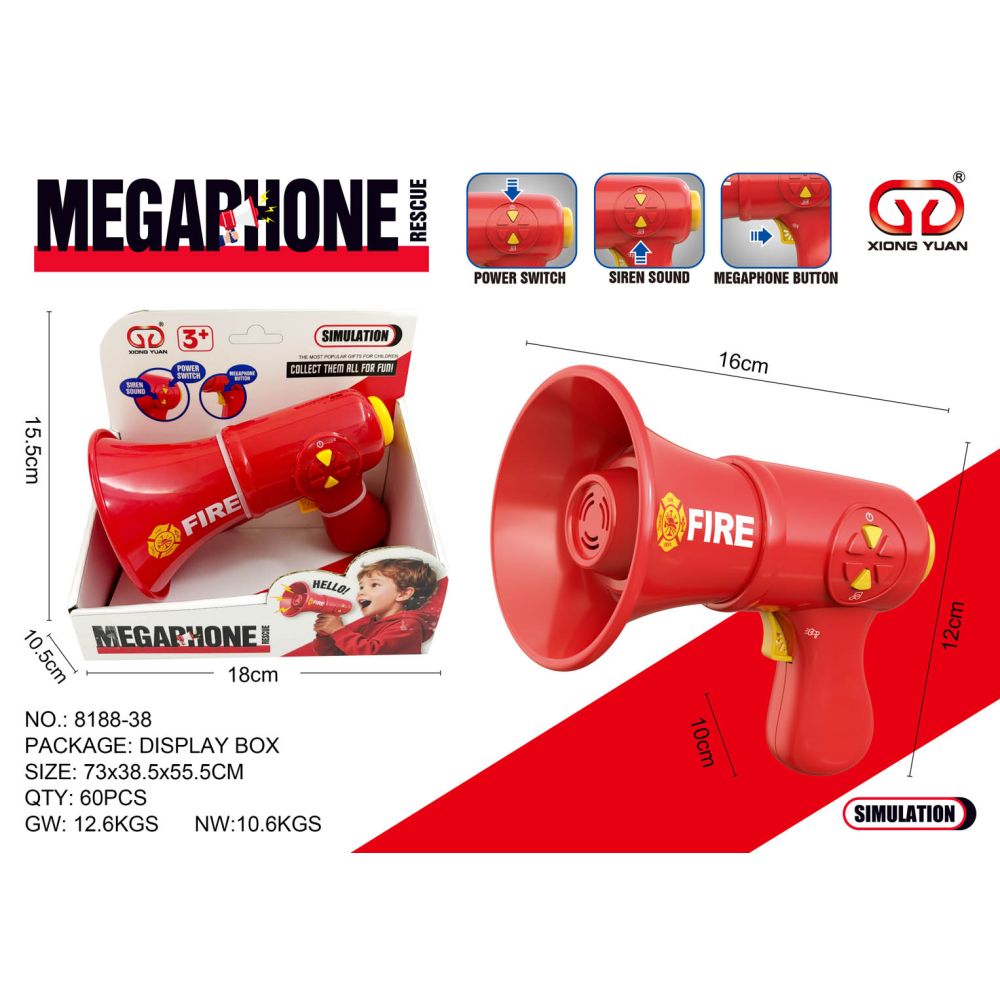 Megafon Czerwony
