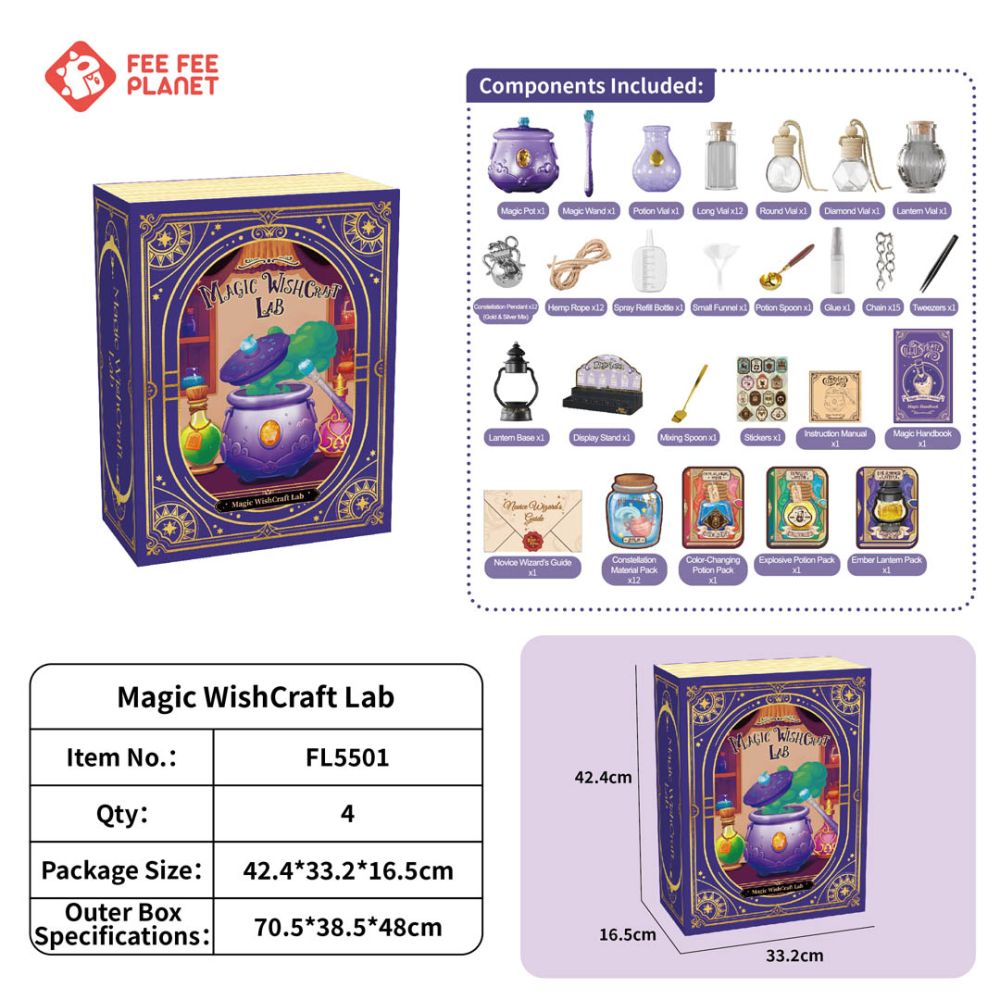 Zestaw Małego Alchemika Magiczny Kocioł