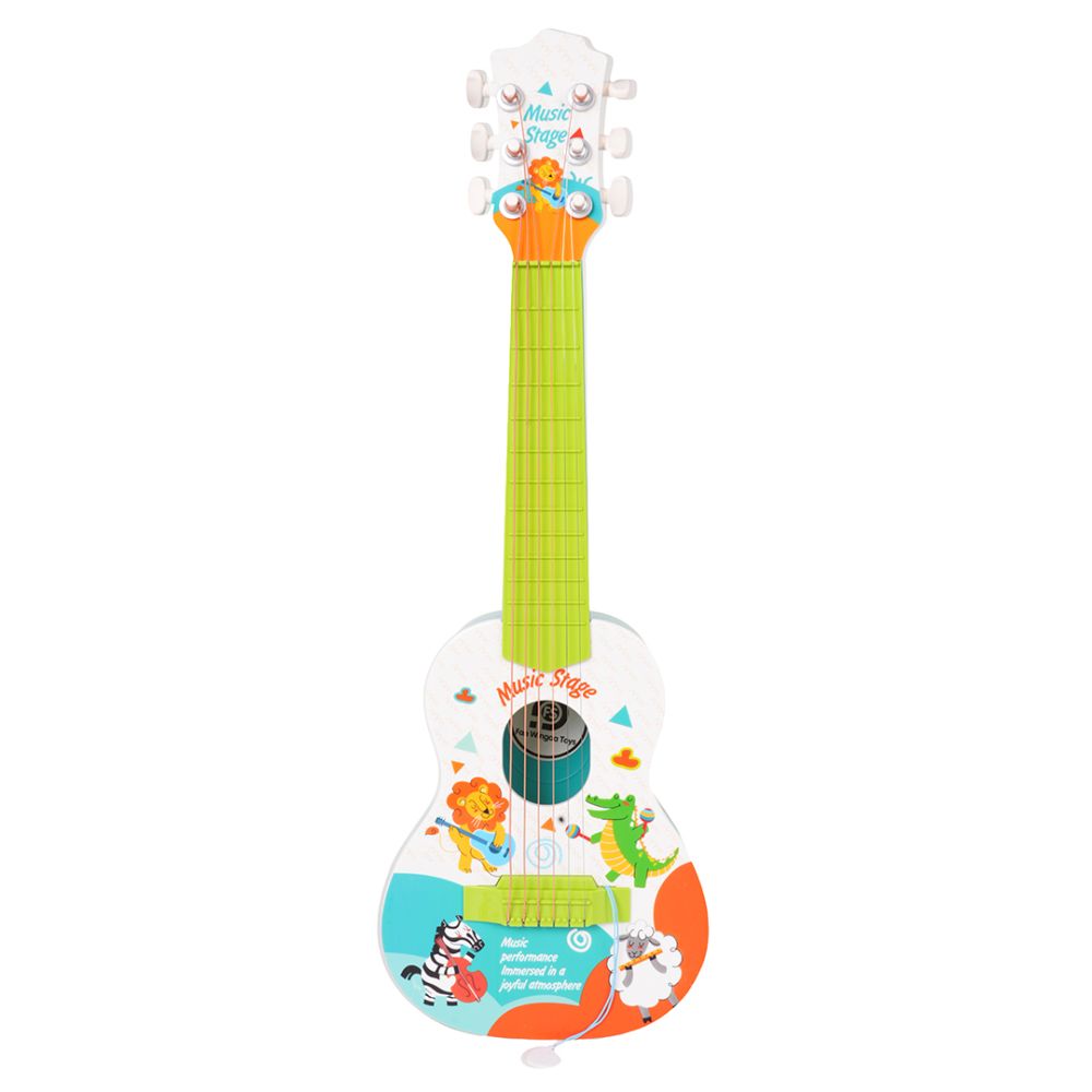 Gitara Dla Najmłodszych Zwierzątka Niebieska