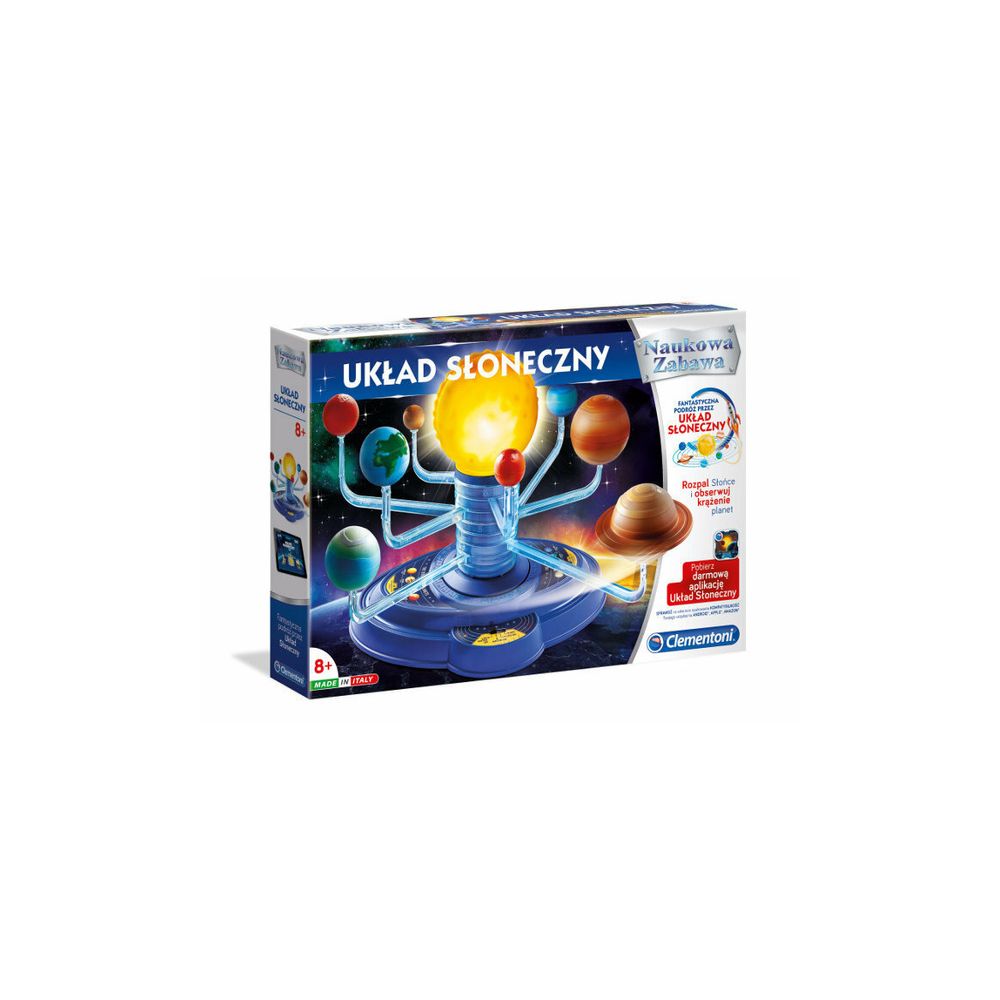 Naukowa Zabawa Układ Słoneczny Język Polski Clementoni 50107