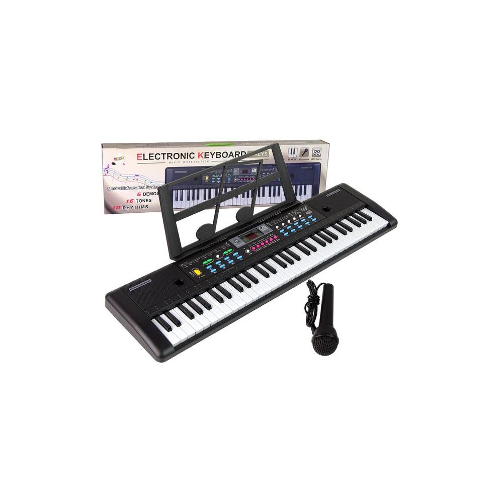 Keyboard MQ-6112 Mikrofon Uchwyt Na Nuty 61 Klawiszy
