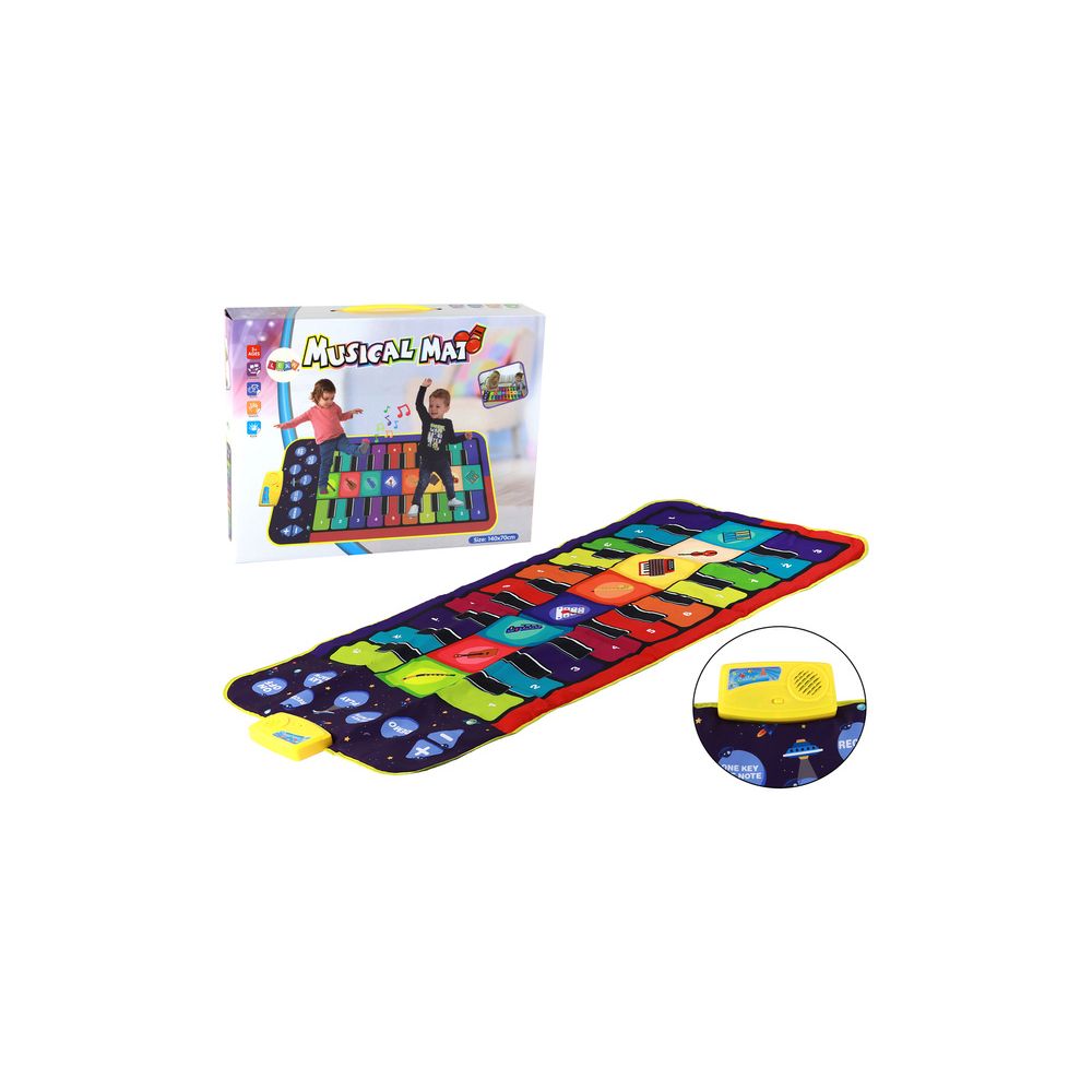 Muzyczna Mata Edukacyjna Motyw Pianinka Instrumenty