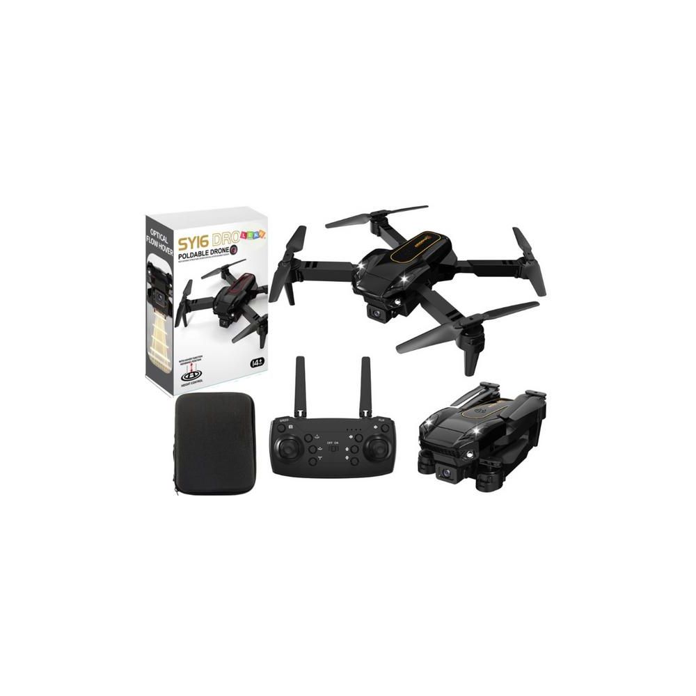 Zdalnie Sterowany Dron Z Kamerą 4K SY16 Czarny Pokrowiec