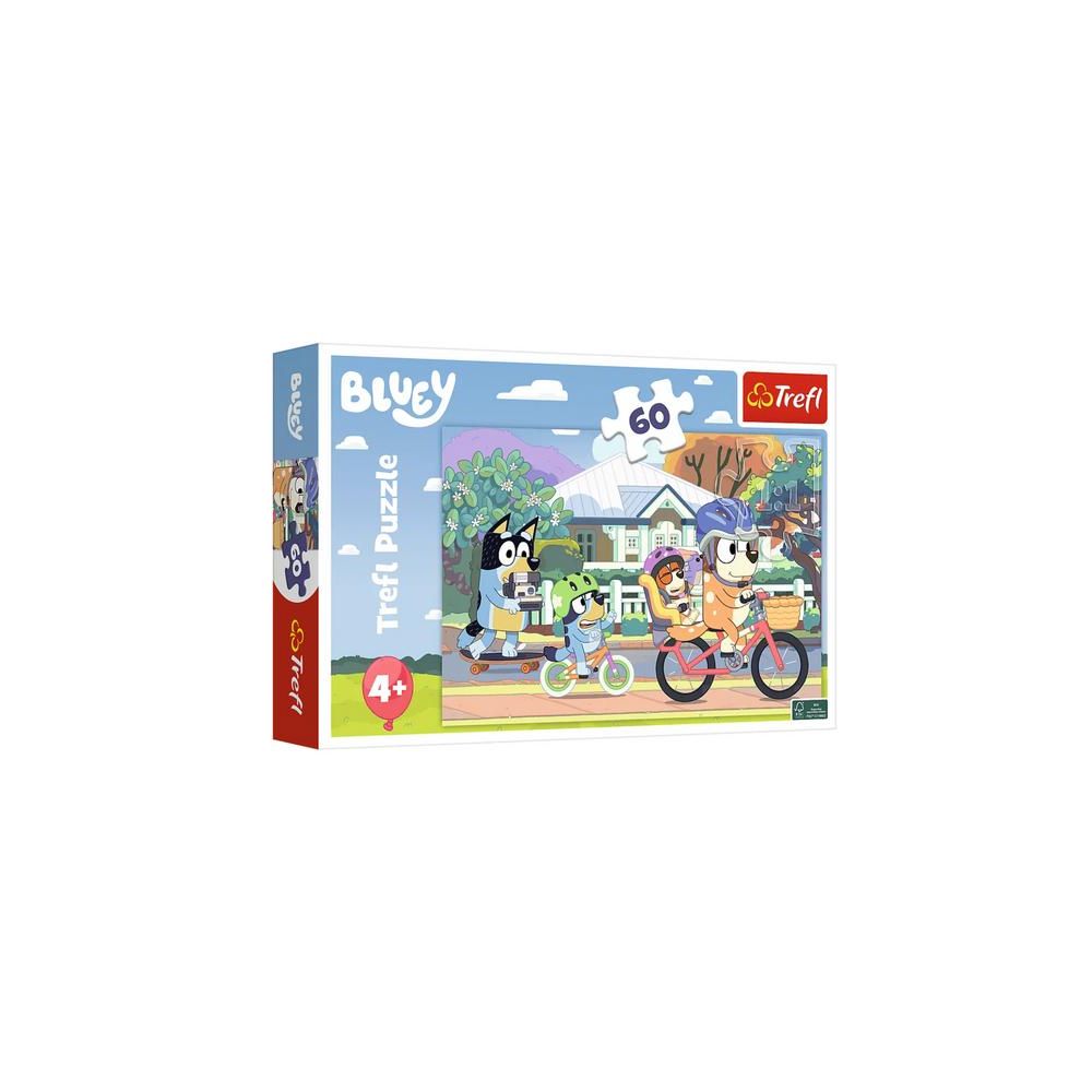 Puzzle - 60 - Wesoły Bluey - Trefl 17384
