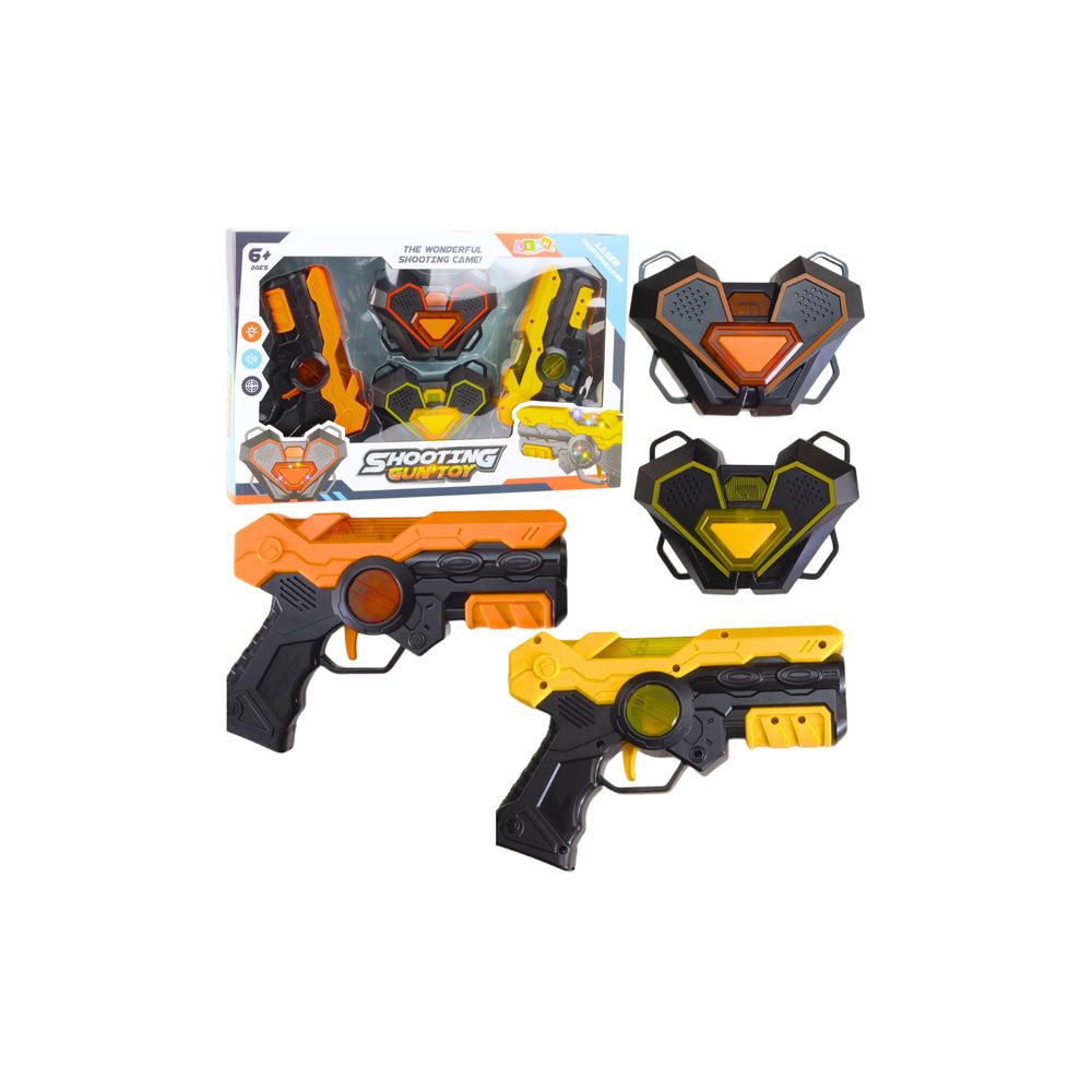 Paintball Laserowy Pistolety Tarcze Na Podczerwień Światła Dźwięki