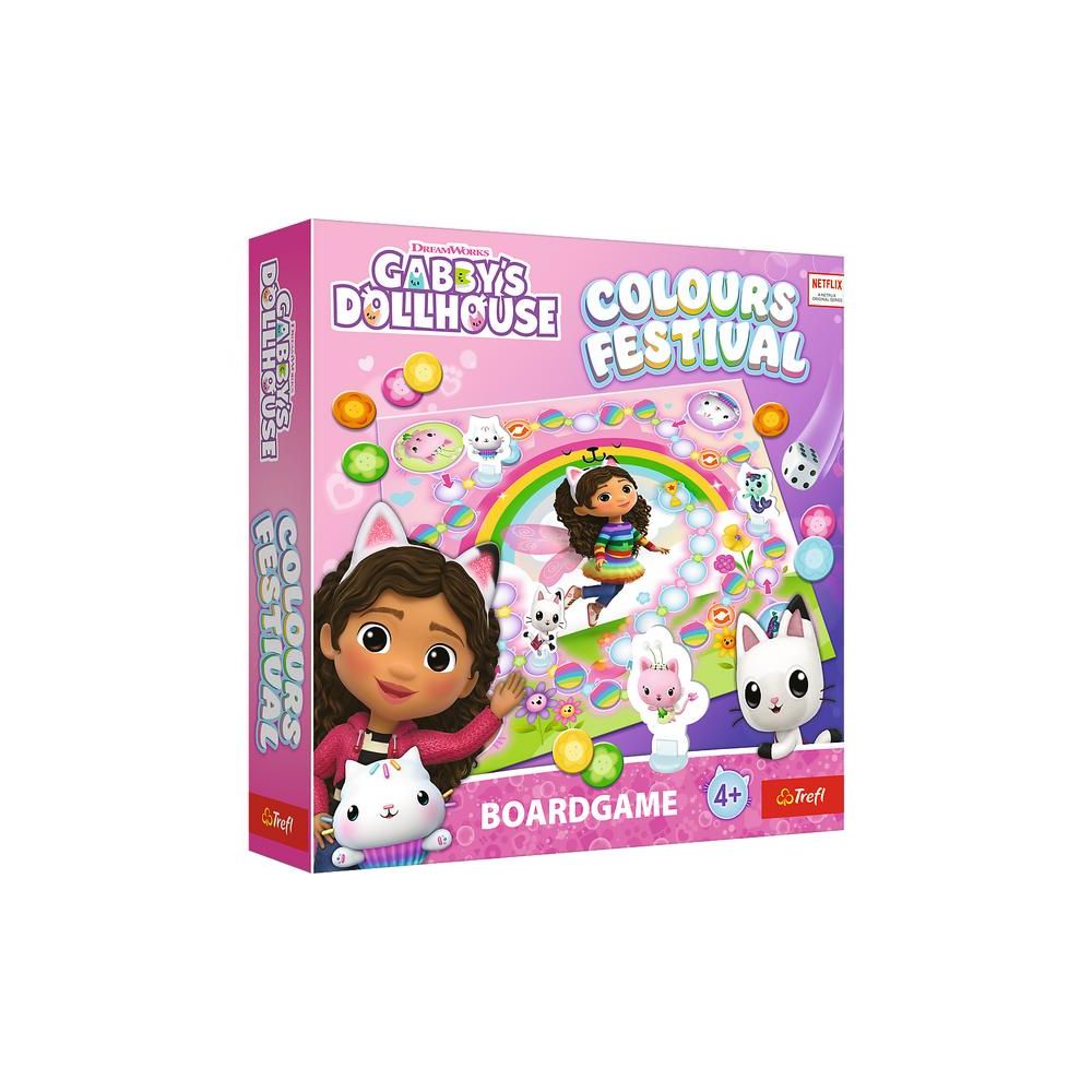 Gra rodzinna Colours Festival Koci Domek Gabi Trefl 02594