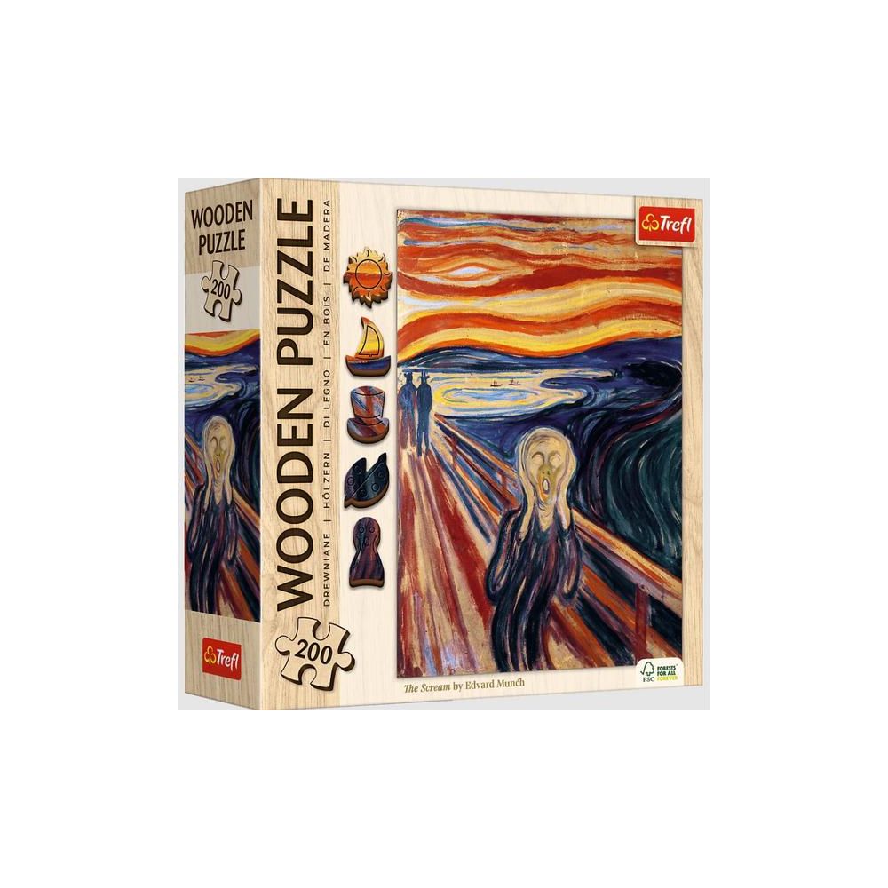 Puzzle Drewniane - 200 - Krzyk - Trefl 20252