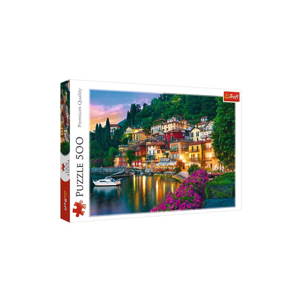 Puzzle - 500 - Jezioro Como - Włochy - Trefl 37290