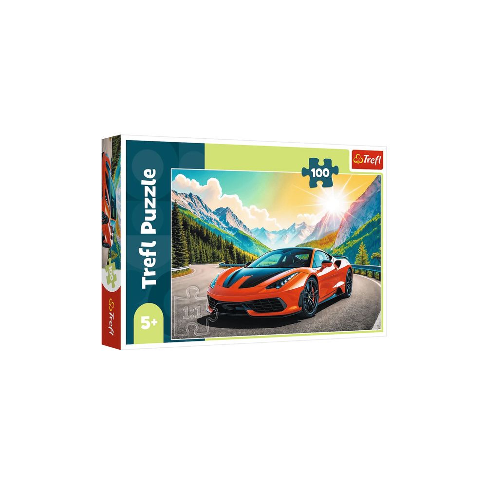 Puzzle - 100 - Wyścig z czasem - Trefl 16490