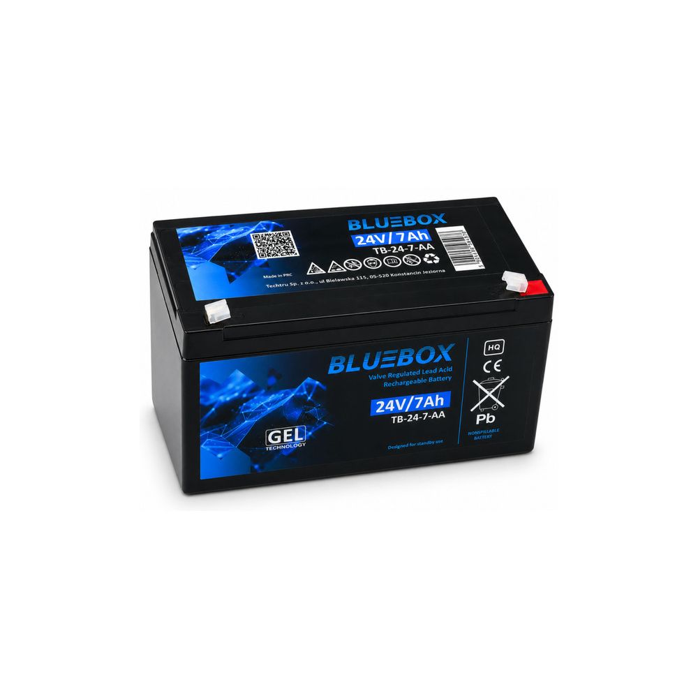 BLUEBOX Akumulator Żelowy VRLA AGM 24V7Ah Do Auta Na Akumulator