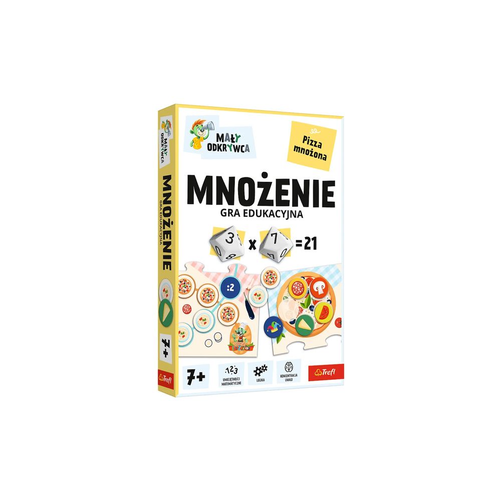 Gra dla dzieci Mnożenie Mały Odkrywca Trefl 02802